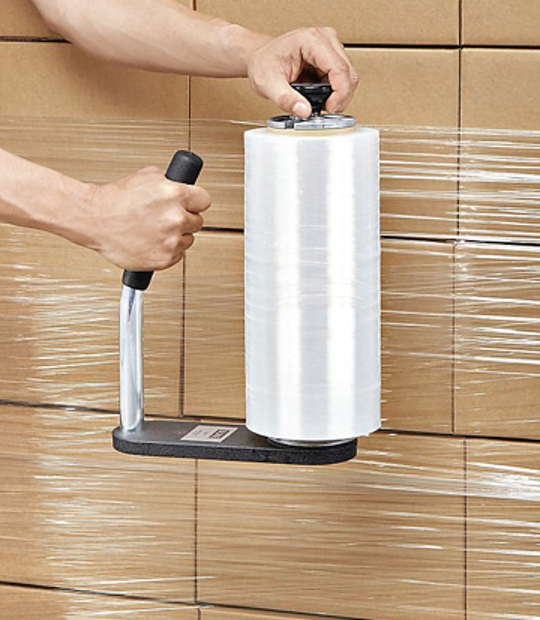 shrink-wrap freight shipment